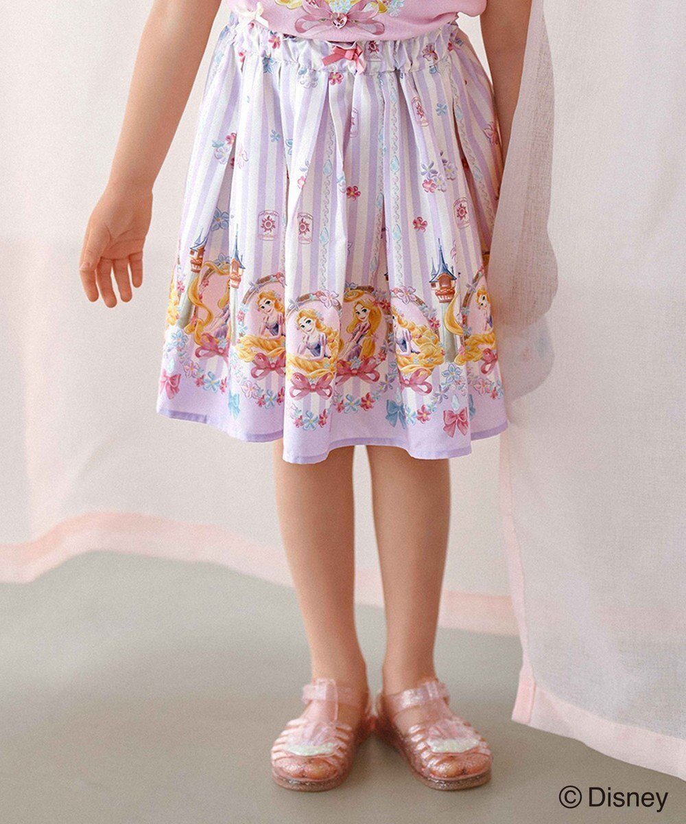 【エニファム/any FAM / KIDS】の【ディズニープリンセス/フローズン】総柄 スカート 人気、トレンドファッション・服の通販 founy(ファニー) 　ファッション　Fashion　キッズファッション　Fashion for Kids　おすすめ　Recommended / Our Picks　キャラクター　Character, Licensed Characters　ドレス　Dress, One-Piece　フレア　Flare, Flared　プリント　Print, Printed Pattern　モチーフ　Motif, Design Theme　夏　Summer　春　Spring　S/S・春夏　SS, Spring/Summer, Warm Season　 other-1|ID: prp329100004046505 ipo3291000000032695338