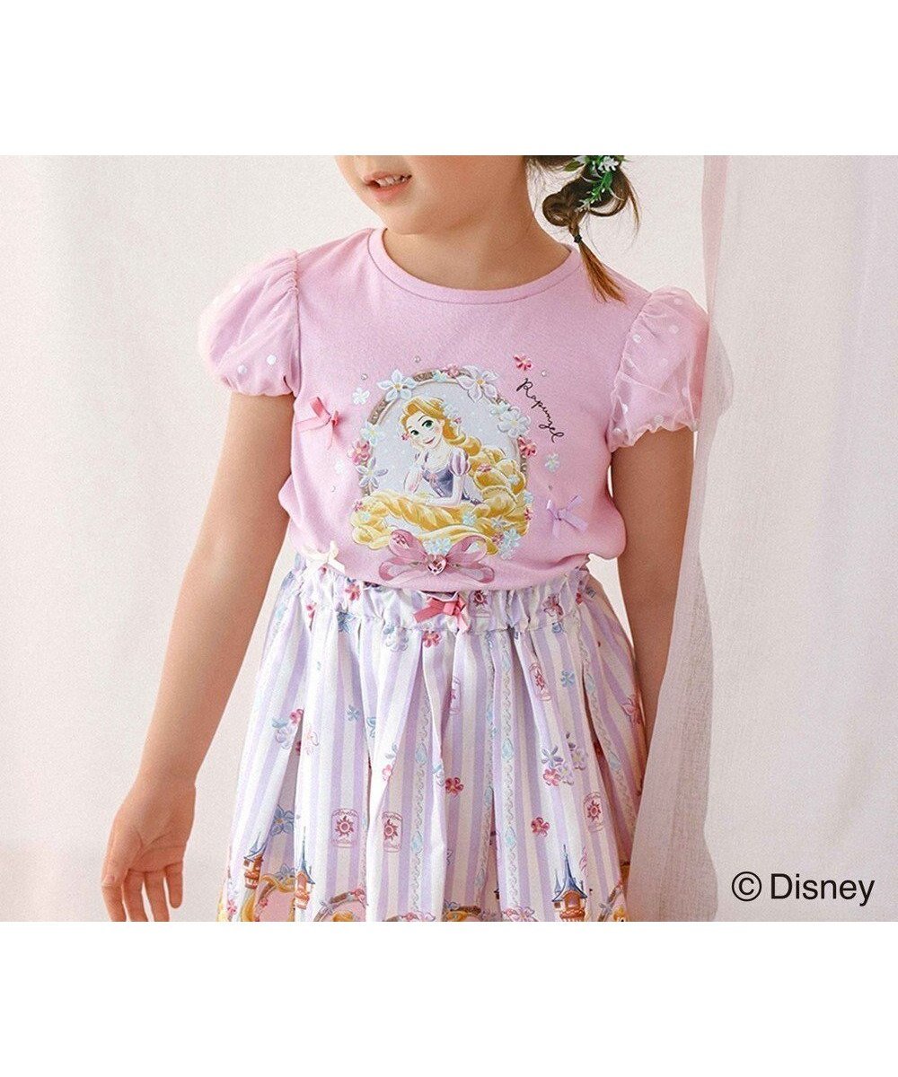 【エニファム/any FAM / KIDS】の【ディズニープリンセス/フローズン】アート プリント Tシャツ インテリア・キッズ・メンズ・レディースファッション・服の通販 founy(ファニー) 　ファッション　Fashion　キッズファッション　KIDS　トップス・カットソー　Tops/Tees/Kids　おすすめ　Recommend　カットソー　Cut And Sew　キャラクター　Character　スリーブ　Sleeve　チュール　Tulle　ドット　Dot　ドレス　Dress　ビジュー　Bijou　プリント　Print　モチーフ　Motif　リボン　Ribbon　人気　Popularity　夏　Summer　春　Spring　S/S・春夏　Ss・Spring/Summer　ピンク|ID: prp329100004046507 ipo3291000000031685777