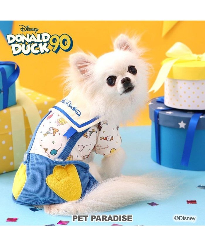 【ペットパラダイス/PET PARADISE / GOODS】のディズニー ドナルドダック 90周年 パンツ上下 《パーティ柄》 小型犬 インテリア・キッズ・メンズ・レディースファッション・服の通販 founy(ファニー) https://founy.com/ A/W・秋冬 Aw・Autumn/Winter・Fw・Fall-Winter パーティ Party 夏 Summer 犬 Dog ホーム・キャンプ・アウトドア・お取り寄せ Home,Garden,Outdoor,Camping Gear ペットグッズ Pet Supplies |ID: prp329100004047482 ipo3291000000027433873