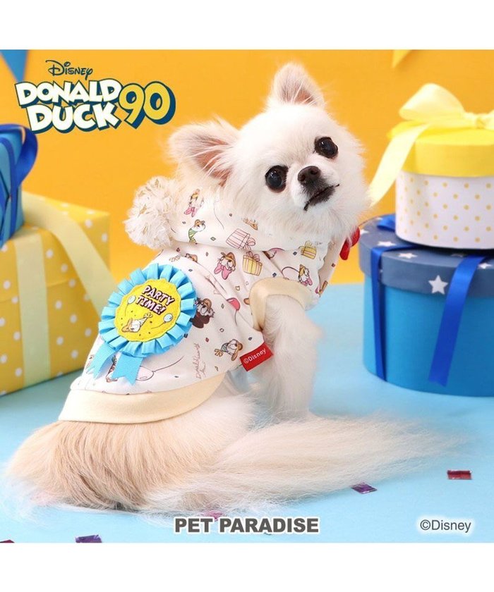 【ペットパラダイス/PET PARADISE / GOODS】のディズニー ドナルドダック 90周年 パーカー 《パーティ柄》 小型犬 インテリア・キッズ・メンズ・レディースファッション・服の通販 founy(ファニー) https://founy.com/ A/W・秋冬 Aw・Autumn/Winter・Fw・Fall-Winter パーカー Hoodie パーティ Party 夏 Summer 犬 Dog ホーム・キャンプ・アウトドア・お取り寄せ Home,Garden,Outdoor,Camping Gear ペットグッズ Pet Supplies |ID: prp329100004047483 ipo3291000000027433875