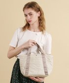 【トッカ/TOCCA】の【WEB&一部店舗限定】BOSCO POCHETTE トートバッグ アイボリー系|ID:prp329100004047503