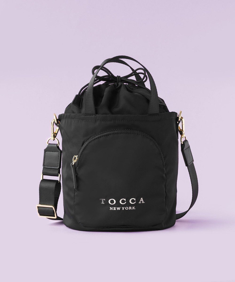 【トッカ/TOCCA】の【WEB&一部店舗限定】【撥水・環境に優しい素材】COLLINA BUCKETBAG バケットバッグ 人気、トレンドファッション・服の通販 founy(ファニー) 　ファッション　Fashion　レディースファッション　WOMEN　バッグ　Bag　クラウン　Crown　コンパクト　Compact　巾着　Purse　軽量　Lightweight　シューズ　Shoes　ジップ　Zip　スポーツ　Sports　スマホ　Smartphone　スマート　Smart　財布　Wallet　トレンド　Trend　手帳　Pocket Book　ハンカチ　Handkerchief　バケツ　Bucket　フォルム　Form　フロント　Front　ポケット　Pocket　リュクス　Luxe　旅行　Travel　 other-1|ID: prp329100004047506 ipo3291000000027114099