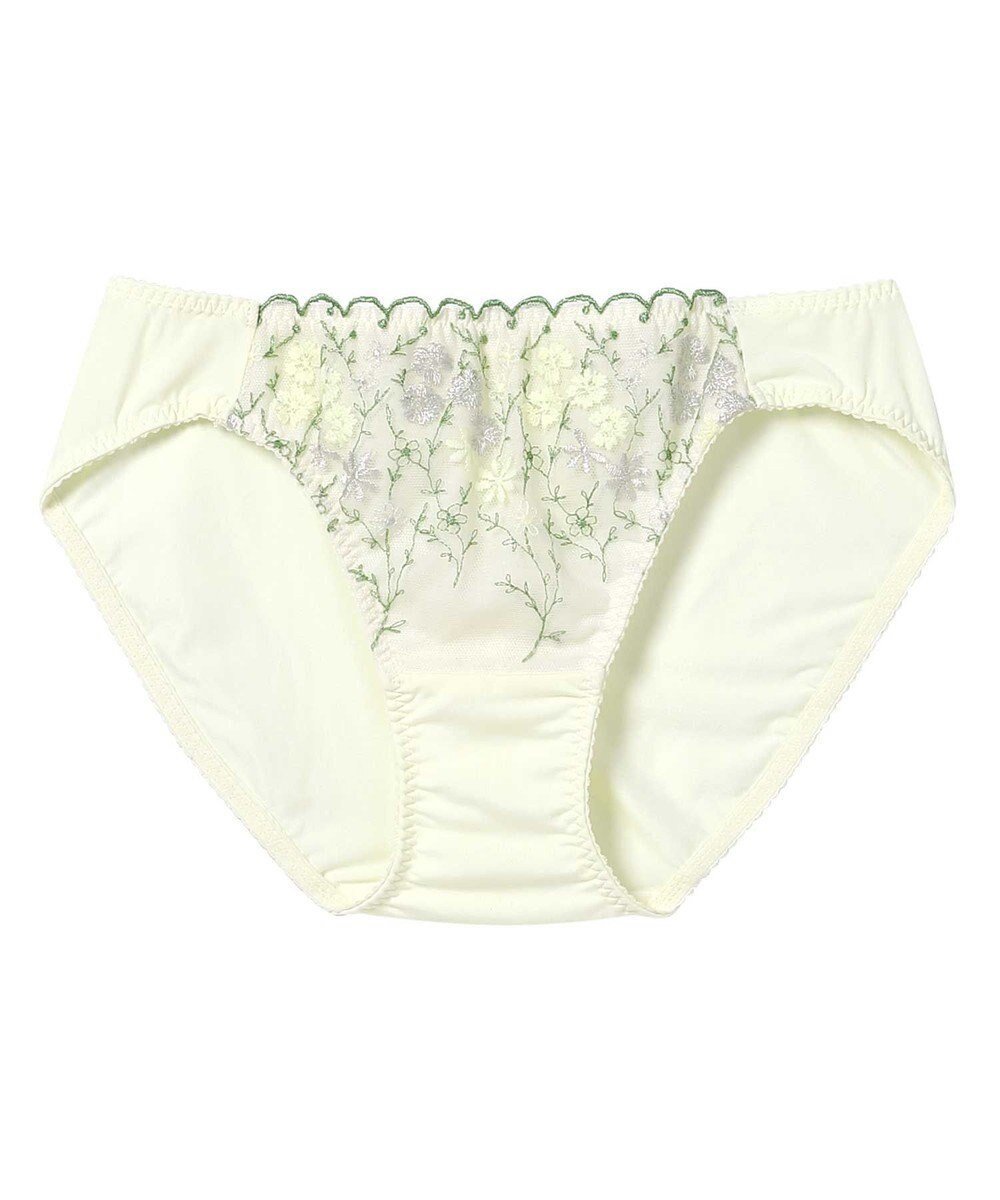 【ウンナナクール/une nana cool】のBotanical eden ショーツ インテリア・キッズ・メンズ・レディースファッション・服の通販 founy(ファニー) 　ファッション　Fashion　レディースファッション　Ladies' Fashion Online　なめらか　Smooth　アンダー　Under　ショーツ　Shorts　プリント　Print　ボタニカル　Botanical　モコモコ　Fluffy　レース　Race　IV|ID: prp329100004048813 ipo3291000000032379220
