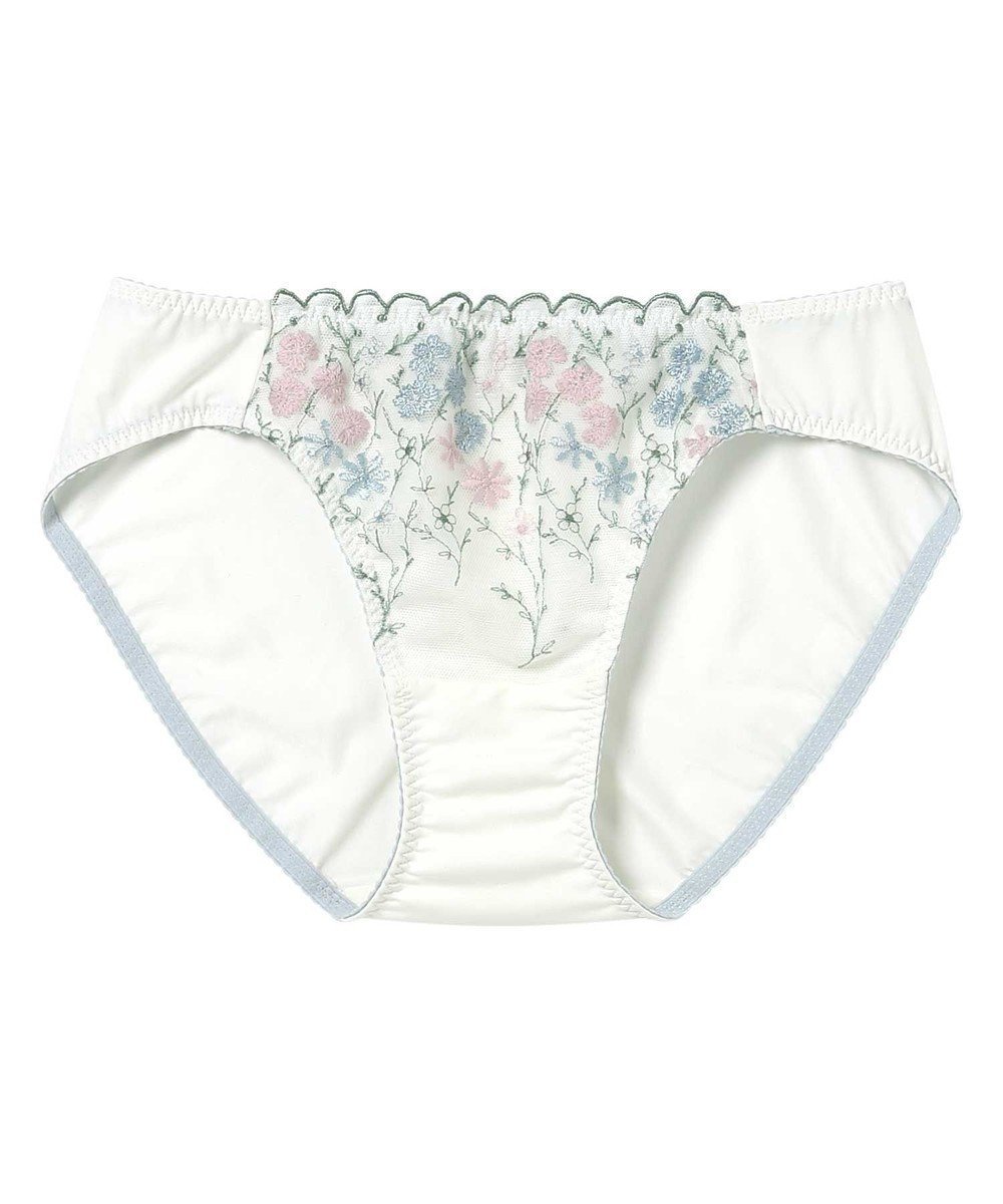 【ウンナナクール/une nana cool】のBotanical eden ショーツ インテリア・キッズ・メンズ・レディースファッション・服の通販 founy(ファニー) 　ファッション　Fashion　レディースファッション　Ladies' Fashion Online　なめらか　Smooth　アンダー　Under　ショーツ　Shorts　プリント　Print　ボタニカル　Botanical　モコモコ　Fluffy　レース　Race　PI|ID: prp329100004048813 ipo3291000000032379223