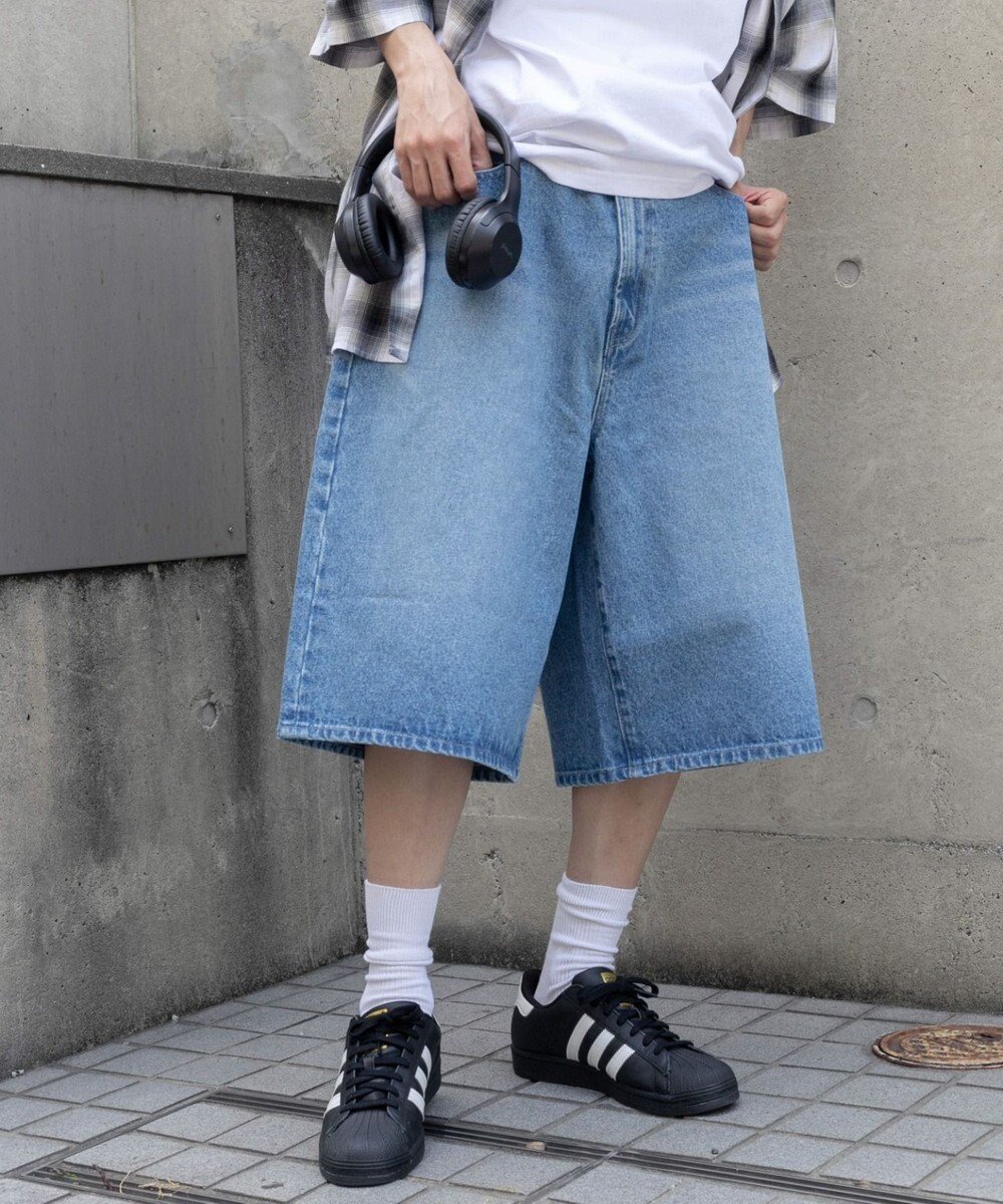 【ウィゴー/WEGO / MEN】のSUPERBAGGYDENIMSHORTS 人気、トレンドファッション・服の通販 founy(ファニー) 　ファッション　Fashion　メンズファッション　MEN　ボトムス　Bottoms/Men　デニムパンツ　Denim Pants　春　Spring　秋　Autumn/Fall　ショーツ　Shorts　スマホ　Smartphone　セーター　Sweater　デニム　Denim　トレンド　Trend　定番　Standard　人気　Popularity　パーカー　Hoodie　ベスト　Vest　ワイド　Wide　再入荷　Restock/Back In Stock/Re Arrival　S/S・春夏　Ss・Spring/Summer　プチプライス・低価格　Affordable　夏　Summer　 other-1|ID: prp329100004049597 ipo3291000000029253521