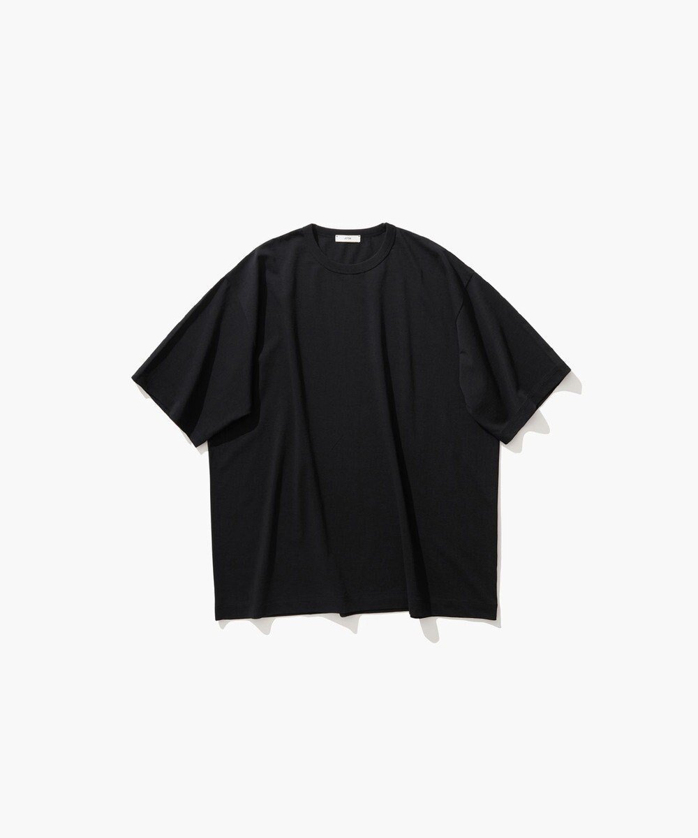 【エイトン/ATON】のDRY COTTON JERSEY クルーネックTシャツ - UNISEX インテリア・キッズ・メンズ・レディースファッション・服の通販 founy(ファニー) 　ファッション　Fashion　レディースファッション　WOMEN　トップス・カットソー　Tops/Tshirt　シャツ/ブラウス　Shirts/Blouses　ロング / Tシャツ　T-Shirts　カットソー　Cut and Sewn　ユニセックス　Unisex　インナー　Inner　カットソー　Cut And Sew　ジャケット　Jacket　ジャージ　Jersey　スリーブ　Sleeve　セーター　Sweater　モックネック　Mock Neck　リラックス　Relax　ロング　Long　半袖　Short Sleeve　吸水　Water Absorption　A/W・秋冬　Aw・Autumn/Winter・Fw・Fall-Winter　BLACK|ID: prp329100004049602 ipo3291000000027154413