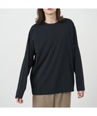 【エイトン/ATON】のDRY COTTON JERSEY ロングスリーブTシャツ - UNISEX BLACK|ID: prp329100004049603 ipo3291000000027154419