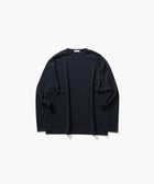 【エイトン/ATON】のDRY COTTON JERSEY ロングスリーブTシャツ - UNISEX NAVY|ID: prp329100004049603 ipo3291000000027154420