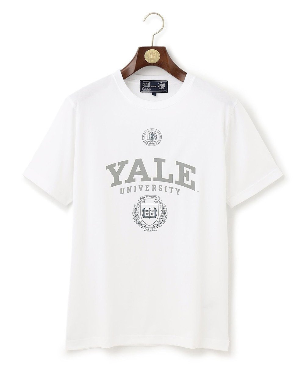 【ジェイ プレス/J.PRESS / MEN】の【J.PRESS×YALE】エンブレムTシャツ 人気、トレンドファッション・服の通販 founy(ファニー) 　ファッション　Fashion　メンズファッション　MEN　トップス・カットソー　Tops/Tshirt/Men　シャツ　Shirts　S/S・春夏　Ss・Spring/Summer　アイビー　Ivy　カットソー　Cut And Sew　コレクション　Collection　夏　Summer　春　Spring　 other-1|ID: prp329100004049607 ipo3291000000027403696