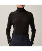 【エイトン/ATON】のROYAL WOOL CIRCULAR RIB タートルネックセーター BLACK|ID: prp329100004049625 ipo3291000000027154534