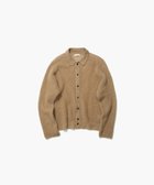 【エイトン/ATON】のSUPER KID MOHAIR ポロカーディガン BEIGE|ID: prp329100004049629 ipo3291000000027154555