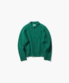 【エイトン/ATON】のSUPER KID MOHAIR ポロカーディガン GREEN|ID: prp329100004049629 ipo3291000000027154556