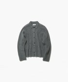 【エイトン/ATON】のSUPER KID MOHAIR ポロカーディガン 人気、トレンドファッション・服の通販 founy(ファニー) ファッション Fashion レディースファッション WOMEN トップス・カットソー Tops/Tshirt ニット Knit Tops カーディガン Cardigans A/W・秋冬 Aw・Autumn/Winter・Fw・Fall-Winter インナー Inner カーディガン Cardigan シアー Sheer ジャケット Jacket セーター Sweater モヘヤ Mohair レギュラー Regular 畦 Ridge thumbnail CHRACOAL GRAY|ID: prp329100004049629 ipo3291000000027154557