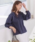 【組曲/KUMIKYOKU】の【洗える】T/Cピンタック Xレース Vネックブラウス 人気、トレンドファッション・服の通販 founy(ファニー) ファッション Fashion レディースファッション WOMEN トップス・カットソー Tops/Tshirt シャツ/ブラウス Shirts/Blouses Vネック V-Neck S/S・春夏 Ss・Spring/Summer おすすめ Recommend ストレッチ Stretch スリーブ Sleeve ダウン Down デニム Denim バルーン Balloon ブロード Broad レース Race 夏 Summer 定番 Standard 春 Spring 洗える Washable thumbnail ネイビー系|ID: prp329100004049639 ipo3291000000027154719