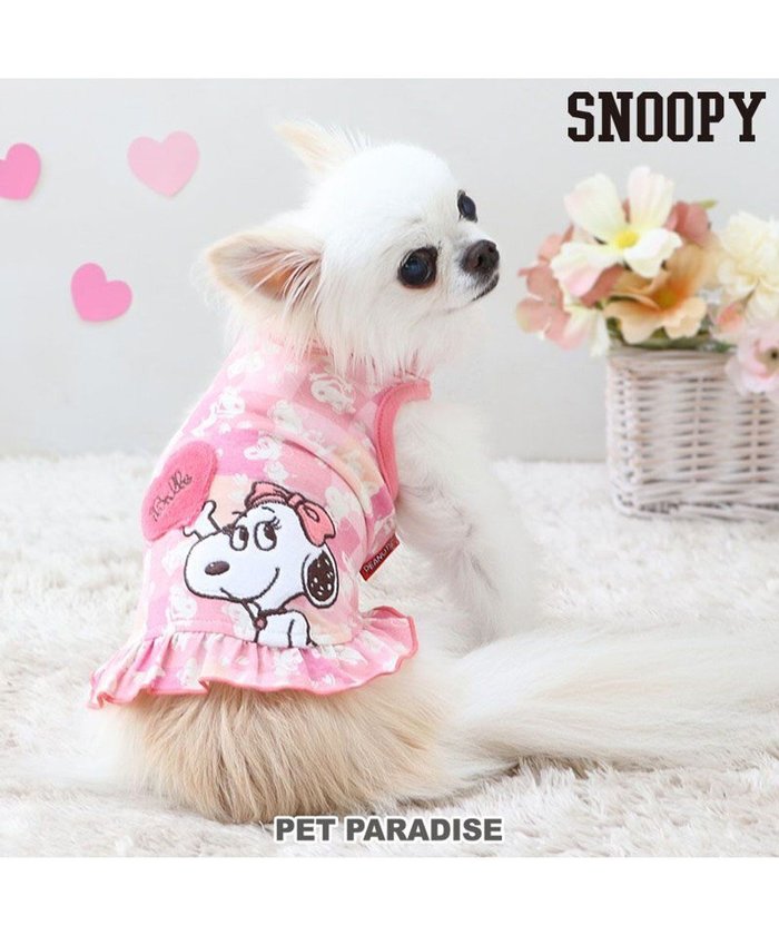 【ペットパラダイス/PET PARADISE / GOODS】のスヌーピー ベル タンクトップ 《ポップ柄》 小型犬 インテリア・キッズ・メンズ・レディースファッション・服の通販 founy(ファニー) https://founy.com/ A/W・秋冬 Aw・Autumn/Winter・Fw・Fall-Winter タンク Tank 夏 Summer 犬 Dog ホーム・キャンプ・アウトドア・お取り寄せ Home,Garden,Outdoor,Camping Gear ペットグッズ Pet Supplies |ID: prp329100004050155 ipo3291000000027173874