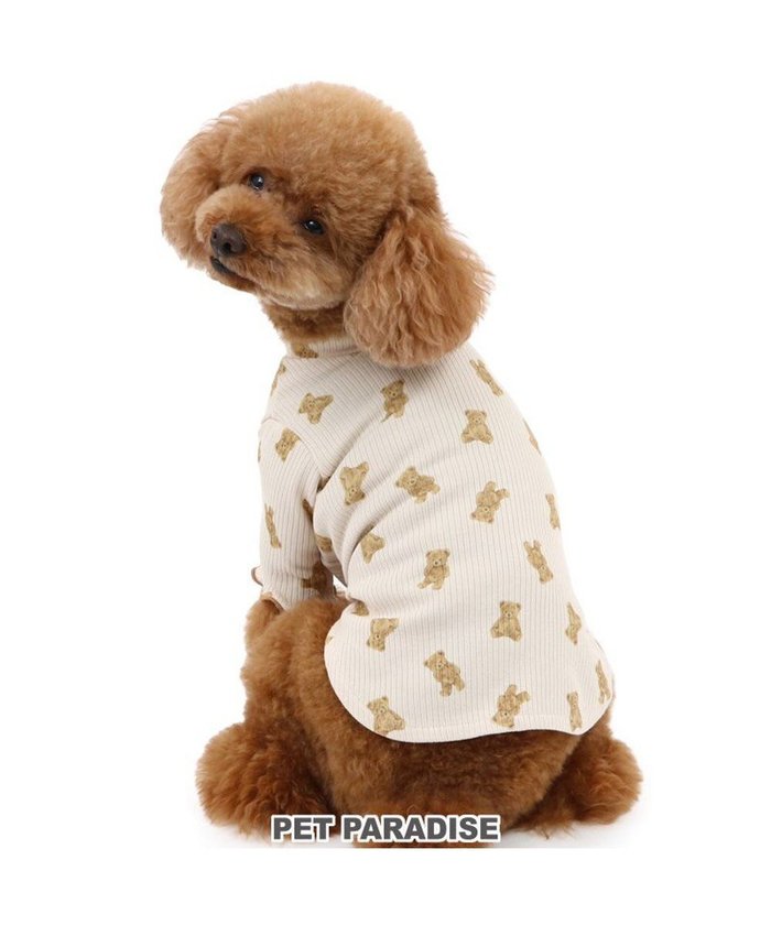 【ペットパラダイス/PET PARADISE / GOODS】のペットパラダイス くま のびのび リブ Tシャツ 小型犬 インテリア・キッズ・メンズ・レディースファッション・服の通販 founy(ファニー) https://founy.com/ A/W・秋冬 Aw・Autumn/Winter・Fw・Fall-Winter 犬 Dog ホーム・キャンプ・アウトドア・お取り寄せ Home,Garden,Outdoor,Camping Gear ペットグッズ Pet Supplies |ID: prp329100004050751 ipo3291000000027192432