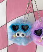 【ウィゴー/WEGO】のミニサングラスモンスターぬいぐるみキーホルダー ブルー|ID: prp329100004050758 ipo3291000000027432429