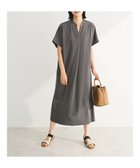 【グリーンパークス/Green Parks】の冷っとすずやか カットワンピース 人気、トレンドファッション・服の通販 founy(ファニー) ファッション Fashion レディースファッション WOMEN ワンピース Dress NEW・新作・新着・新入荷 New Arrivals A/W・秋冬 Aw・Autumn/Winter・Fw・Fall-Winter スキッパー Skipper ストレート Straight スリット Slit ポケット Pocket thumbnail Gray|ID: prp329100004051219 ipo3291000000027209860