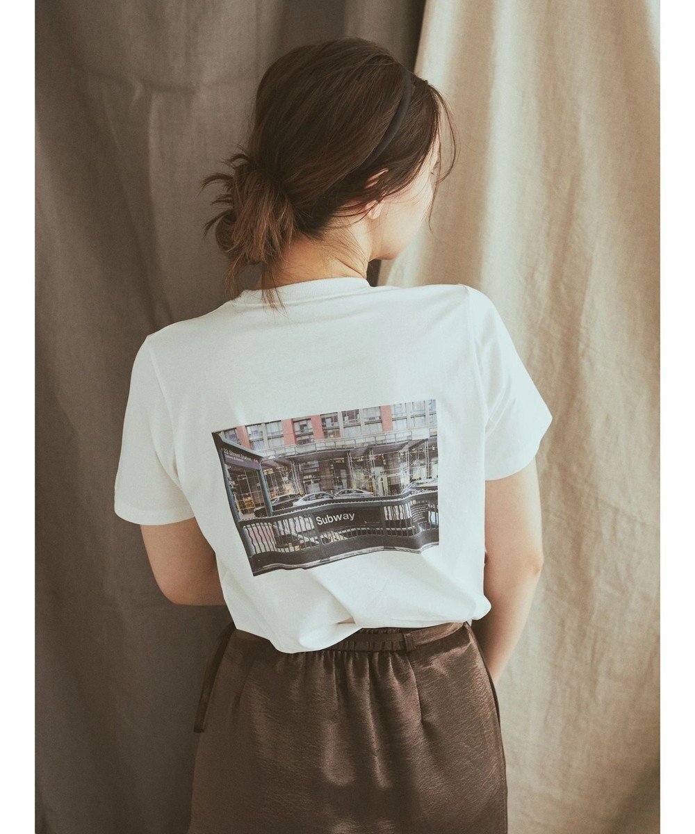 【イェッカ ヴェッカ/YECCA VECCA】のフォトTee インテリア・キッズ・メンズ・レディースファッション・服の通販 founy(ファニー) 　ファッション　Fashion　レディースファッション　WOMEN　トップス・カットソー　Tops/Tshirt　シャツ/ブラウス　Shirts/Blouses　ロング / Tシャツ　T-Shirts　カットソー　Cut and Sewn　春　Spring　カットソー　Cut And Sew　コンパクト　Compact　フロント　Front　プリント　Print　S/S・春夏　Ss・Spring/Summer　おすすめ　Recommend　夏　Summer　旅行　Travel　C|ID: prp329100004051253 ipo3291000000027210027