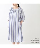 【ウチノ/UCHINO】のクレープガーゼ ストライプギャザーワンピース 人気、トレンドファッション・服の通販 founy(ファニー) ファッション Fashion レディースファッション WOMEN ワンピース Dress 春 Spring ストライプ Stripe スリーブ Sleeve ドレス Dress ポケット Pocket S/S・春夏 Ss・Spring/Summer おすすめ Recommend 夏 Summer thumbnail ブルー|ID: prp329100004051286 ipo3291000000027210243