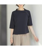 【ジェイ プレス/J.PRESS】の【洗える】COTTON POLYESTER 襟付き ニット ネイビー系|ID:prp329100004052785