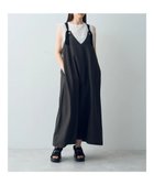 【イェッカ ヴェッカ/YECCA VECCA】のベルトストラップサロペット Charcoal Gray|ID:prp329100004052788