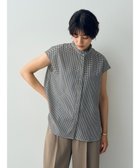 【イェッカ ヴェッカ/YECCA VECCA】のスタンドフリルネックブラウス 人気、トレンドファッション・服の通販 founy(ファニー) ファッション Fashion レディースファッション WOMEN トップス・カットソー Tops/Tshirt シャツ/ブラウス Shirts/Blouses A/W・秋冬 Aw・Autumn/Winter・Fw・Fall-Winter おすすめ Recommend エアリー Airy シンプル Simple ノースリーブ No Sleeve パール Pearl フロント Front ポケット Pocket エレガント 上品 Elegant thumbnail Hounds Tooth|ID: prp329100004052790 ipo3291000000027449890