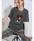 【アメリカンホリック/AMERICAN HOLIC】のフロッキーPtフェード加工T/Donald 人気、トレンドファッション・服の通販 founy(ファニー) ファッション Fashion レディースファッション WOMEN トップス・カットソー Tops/Tshirt シャツ/ブラウス Shirts/Blouses ロング / Tシャツ T-Shirts カットソー Cut and Sewn S/S・春夏 Ss・Spring/Summer カットソー Cut And Sew キャラクター Character グラデーション Gradation デニム Denim フレア Flare フロント Front 夏 Summer 春 Spring thumbnail Charcoal Gray|ID: prp329100004052795 ipo3291000000027248533