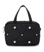 【レスポートサック/LeSportsac】のMICRO BAG W PEARLS/ブラックパール 人気、トレンドファッション・服の通販 founy(ファニー) ファッション Fashion レディースファッション WOMEN 財布 Wallets ポーチ Pouches アクセサリー Accessories キルティング Quilting コレクション Collection 軽量 Lightweight スクエア Square 財布 Wallet トラベル Travel パール Pearl プリント Print ポケット Pocket ポーチ Pouch 無地 Plain Color thumbnail ブラックパール|ID: prp329100004052803 ipo3291000000027449573