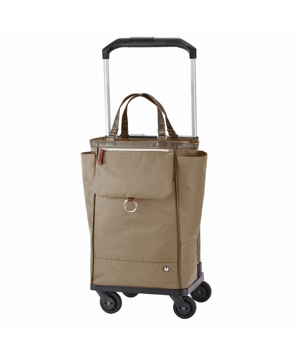 【エースバッグズアンドラゲッジ/ACE BAGS & LUGGAGE】のsoelte オートュイユ お買い物キャリー 21L 35981 ソエルテ インテリア・キッズ・メンズ・レディースファッション・服の通販 founy(ファニー) 　ファッション　Fashion　レディースファッション　WOMEN　スーツ　Suits　傘　Umbrella　フロント　Front　ポケット　Pocket　マグネット　Magnet　メッシュ　Mesh　スーツケース キャリーケース　Suitcase　ベージュ|ID: prp329100004052822 ipo3291000000027248669