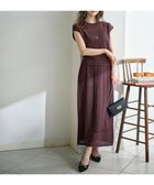 【エニィ スィス/any SiS】の【2点セット】ニット セットアップ 人気、トレンドファッション・服の通販 founy(ファニー) ファッション Fashion レディースファッション WOMEN ワンピース Dress A/W・秋冬 Aw・Autumn/Winter・Fw・Fall-Winter セットアップ Set Up エレガント 上品 Elegant 夏 Summer thumbnail ブラウン|ID: prp329100004052995 ipo3291000000027249637