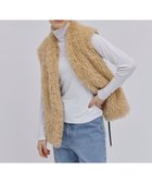 【ベイジ,/BEIGE,】のPUY / フェイクファーベスト 人気、トレンドファッション・服の通販 founy(ファニー) ファッション Fashion レディースファッション WOMEN アウター Coat Outerwear トップス・カットソー Tops/Tshirt ベスト/ジレ Gilets/Vests A/W・秋冬 Aw・Autumn/Winter・Fw・Fall-Winter ストール Stall ベスト Vest エレガント 上品 Elegant thumbnail Beige|ID: prp329100004053045 ipo3291000000027249793