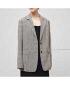 【ベイジ,/BEIGE,】のMER / グレンチェックジャケット Beige|ID:prp329100004053053