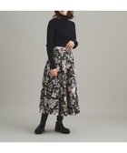 【グレース コンチネンタル/GRACE CONTINENTAL】のタックフレアジャガードスカート 人気、トレンドファッション・服の通販 founy(ファニー) ファッション Fashion レディースファッション WOMEN スカート Skirt A/W・秋冬 Aw・Autumn/Winter・Fw・Fall-Winter イタリア Italy エレガント 上品 Elegant クラシカル Classical シンプル Simple ハイネック High Neck フレア Flare 再入荷 Restock/Back In Stock/Re Arrival thumbnail ブラック|ID: prp329100004053155 ipo3291000000027257465