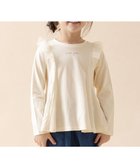 【エニファム/any FAM / KIDS】のフレアシルエット 長袖 Tシャツ エクリュ|ID:prp329100004053781