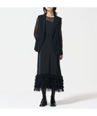 【グレース コンチネンタル/GRACE CONTINENTAL】のバックチュールジレ 人気、トレンドファッション・服の通販 founy(ファニー) ファッション Fashion レディースファッション WOMEN アウター Coat Outerwear トップス・カットソー Tops/Tshirt ベスト/ジレ Gilets/Vests サロペット Overalls ストレッチ Stretch セットアップ Set Up チュール Tulle ベスト Vest A/W・秋冬 Aw・Autumn/Winter・Fw・Fall-Winter S/S・春夏 Ss・Spring/Summer おすすめ Recommend 夏 Summer thumbnail ブラック|ID: prp329100004054004 ipo3291000000027783555