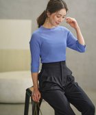 【組曲/KUMIKYOKU】のベーシック シアーニット 人気、トレンドファッション・服の通販 founy(ファニー) ファッション Fashion レディースファッション WOMEN トップス・カットソー Tops/Tshirt ニット Knit Tops A/W・秋冬 Aw・Autumn/Winter・Fw・Fall-Winter S/S・春夏 Ss・Spring/Summer アンサンブル Ensemble インナー Inner カーディガン Cardigan シアー Sheer シンプル Simple ストライプ Stripe セーター Sweater フィット Fit ベーシック Basic 夏 Summer 春 Spring 秋 Autumn/Fall thumbnail ブルー系|ID: prp329100004054070 ipo3291000000027449827