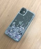 【ウィゴー/WEGO】のキラキラiphoneケース(ブラック) 柄1|ID: prp329100004054733 ipo3291000000027287456