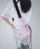 【ウィゴー/WEGO】の【CONVERSE/ユニセックス着用ITEM】別注CONVERSEドローコードショルダーバッグ 人気、トレンドファッション・服の通販 founy(ファニー) ファッション Fashion レディースファッション WOMEN バッグ Bag キャンバス Canvas シューズ Shoes ショルダー Shoulder シルバー Silver シンプル Simple スポーツ Sports スマホ Smartphone ドローコード Draw Cord バスケット Basket 別注 Special Order thumbnail ピンク|ID: prp329100004054751 ipo3291000000027287539