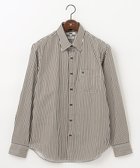 【ジョセフ アブード/JOSEPH ABBOUD / MEN】のオーガニックコットンロンドンストライプ シャツ 人気、トレンドファッション・服の通販 founy(ファニー) ファッション Fashion メンズファッション MEN トップス・カットソー Tops/Tshirt/Men シャツ Shirts A/W・秋冬 Aw・Autumn/Winter・Fw・Fall-Winter インナー Inner サテン Satin シンプル Simple ジャケット Jacket ストライプ Stripe ビジネス 仕事 通勤 Business 再入荷 Restock/Back In Stock/Re Arrival thumbnail ブラウン系1|ID: prp329100004054754 ipo3291000000028704576