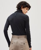 【ベイジ,/BEIGE,】の【洗える】FORD / ハイネックトップス 人気、トレンドファッション・服の通販 founy(ファニー) ファッション Fashion レディースファッション WOMEN トップス・カットソー Tops/Tshirt シャツ/ブラウス Shirts/Blouses ロング / Tシャツ T-Shirts カットソー Cut and Sewn A/W・秋冬 Aw・Autumn/Winter・Fw・Fall-Winter インナー Inner カットソー Cut And Sew カーディガン Cardigan ジャケット Jacket ハイネック High Neck フィット Fit 人気 Popularity 定番 Standard 洗える Washable thumbnail C Gray×Bordeaux|ID: prp329100004055884 ipo3291000000027306873