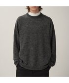 【エイトン/ATON】のBABY ALPACA LINEN クルーネックセーター - UNISEX CHARCOAL GRAY|ID: prp329100004060671 ipo3291000000027345292