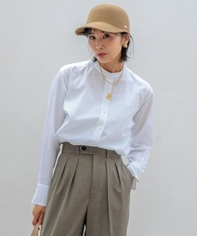 【23区/NIJYUSANKU】の【洗える】CANCLINI バンドカラー シャツ 人気、トレンドファッション・服の通販 founy(ファニー) ファッション Fashion レディースファッション WOMEN トップス・カットソー Tops/Tshirt シャツ/ブラウス Shirts/Blouses イエロー Yellow イタリア Italy インナー Inner インポート Import 洗える Washable クラシック Classic シンプル Simple ストライプ Stripe ツイル Twill デニム Denim 定番 Standard バランス Balance ベーシック Basic メンズ Mens 無地 Plain Color A/W・秋冬 Aw・Autumn/Winter・Fw・Fall-Winter おすすめ Recommend 2024年 2024 エレガント 上品 Elegant 2024-2025秋冬・A/W Aw/Autumn/Winter/Fw/Fall/2024-2025 |ID:prp329100004060679