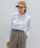 【23区/NIJYUSANKU】の【洗える】CANCLINI バンドカラー シャツ 人気、トレンドファッション・服の通販 founy(ファニー) ファッション Fashion レディースファッション WOMEN トップス・カットソー Tops/Tshirt シャツ/ブラウス Shirts/Blouses イエロー Yellow イタリア Italy インナー Inner インポート Import 洗える Washable クラシック Classic シンプル Simple ストライプ Stripe ツイル Twill デニム Denim 定番 Standard バランス Balance ベーシック Basic メンズ Mens 無地 Plain Color A/W・秋冬 Aw・Autumn/Winter・Fw・Fall-Winter おすすめ Recommend 2024年 2024 エレガント 上品 Elegant 2024-2025秋冬・A/W Aw/Autumn/Winter/Fw/Fall/2024-2025 thumbnail ホワイト系|ID: prp329100004060679 ipo3291000000027345331