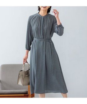 【23区/NIJYUSANKU】の【洗える】スクエアチェーンプリント ワンピース 人気、トレンドファッション・服の通販 founy(ファニー) ファッション Fashion レディースファッション WOMEN ワンピース Dress 春 Spring 洗える Washable ギャザー Gather クラシカル Classical シルク Silk ジョーゼット Georgette チェーン Chain ハンド Hand プリント Print ミモレ Mimore S/S・春夏 Ss・Spring/Summer 夏 Summer 2024年 2024 エレガント 上品 Elegant 2024-2025秋冬・A/W Aw/Autumn/Winter/Fw/Fall/2024-2025 |ID:prp329100004060683