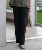 【23区/NIJYUSANKU】の【CLASSY.11月号掲載/洗える】ドライ2WAYストレッチ ワイドパンツ ブラック系|ID: prp329100004060694 ipo3291000000031986127