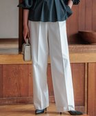 【23区/NIJYUSANKU】の【CLASSY.11月号掲載/洗える】ドライ2WAYストレッチ ワイドパンツ ホワイト系|ID: prp329100004060694 ipo3291000000032642222
