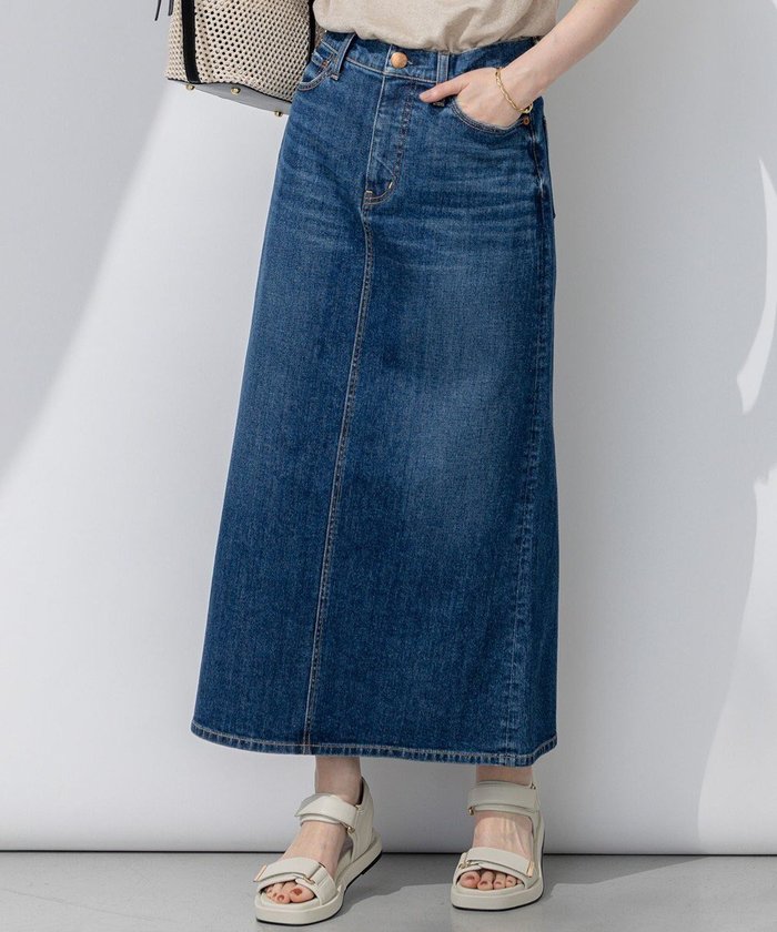 【23区/NIJYUSANKU】の【Oggi3月号掲載/新色追加/洗える】23区DENIM ストレッチ デニムスカート インテリア・キッズ・メンズ・レディースファッション・服の通販 founy(ファニー) https://founy.com/ 雑誌掲載アイテム Magazine Items ファッション雑誌 Fashion Magazines オッジ Oggi ファッション Fashion レディースファッション WOMEN スカート Skirt デニムスカート Denim Skirts 洗える Washable 3月号 March Issue シルケット Mercerization ジーンズ Jeans ストレッチ Stretch スリット Slit 雑誌 Magazine デニム Denim 定番 Standard フィット Fit プリント Print ポケット Pocket ミドル Middle ワイド Wide A/W・秋冬 Aw・Autumn/Winter・Fw・Fall-Winter S/S・春夏 Ss・Spring/Summer 夏 Summer 2024年 2024 2024-2025秋冬・A/W Aw/Autumn/Winter/Fw/Fall/2024-2025 |ID: prp329100004060696 ipo3291000000031624422