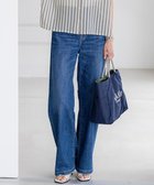 【23区/NIJYUSANKU】の【Oggi3月号掲載/新色追加/洗える】23区DENIM ストレッチ ワイドパンツ ウォッシュドブルー系|ID: prp329100004060697 ipo3291000000032983854