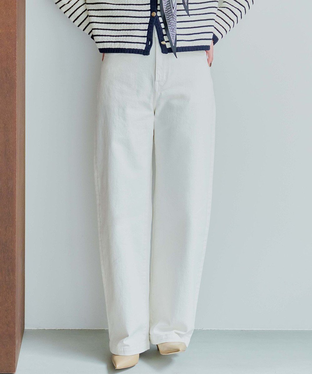 【23区/NIJYUSANKU】の【見上愛さん着用/VERY12月号掲載/洗える】23区DENIM ストレッチ ワイドパンツ インテリア・キッズ・メンズ・レディースファッション・服の通販 founy(ファニー) 雑誌掲載アイテム Magazine Picks & Fashion Features ファッション雑誌 Fashion Magazines ヴェリィ VERY ファッション Fashion レディースファッション Fashion for Women パンツ Pants & Trousers デニムパンツ・ジーンズ・美脚デニム Denim Jeans & Pants 洗える Machine Washable 12月号 December Issue シルケット Silket, Silky Cotton ジーンズ Jeans, Denim Pants ストレッチ Stretch, Stretchy Fabric ストレート Straight, Straight Cut 雑誌 Magazine, Fashion Magazine デニム Denim, Jeans Material トレンド Trend, Trending Now 定番 Standard, Basic Item プリント Print, Printed Pattern ポケット Pocket, Pocket Detail ワイド Wide, Wide Fit A/W・秋冬 Autumn/Winter S/S・春夏 SS, Spring/Summer, Warm Season 夏 Summer 2024年 2024 2024-2025秋冬・A/W Autumn/Winter 2024–25 AW24–25 ホワイト系|ID: prp329100004060697 ipo3291000000033931694